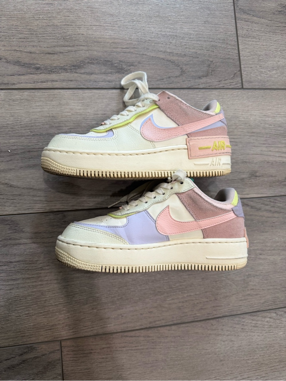 Nike Air Force 1 Shadow Cashmere Shoes Sneakers Size 6 - Picture 4 of 7